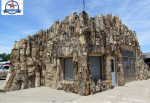 The Petrified Gas station is just one of many interesting places in Lamar CO